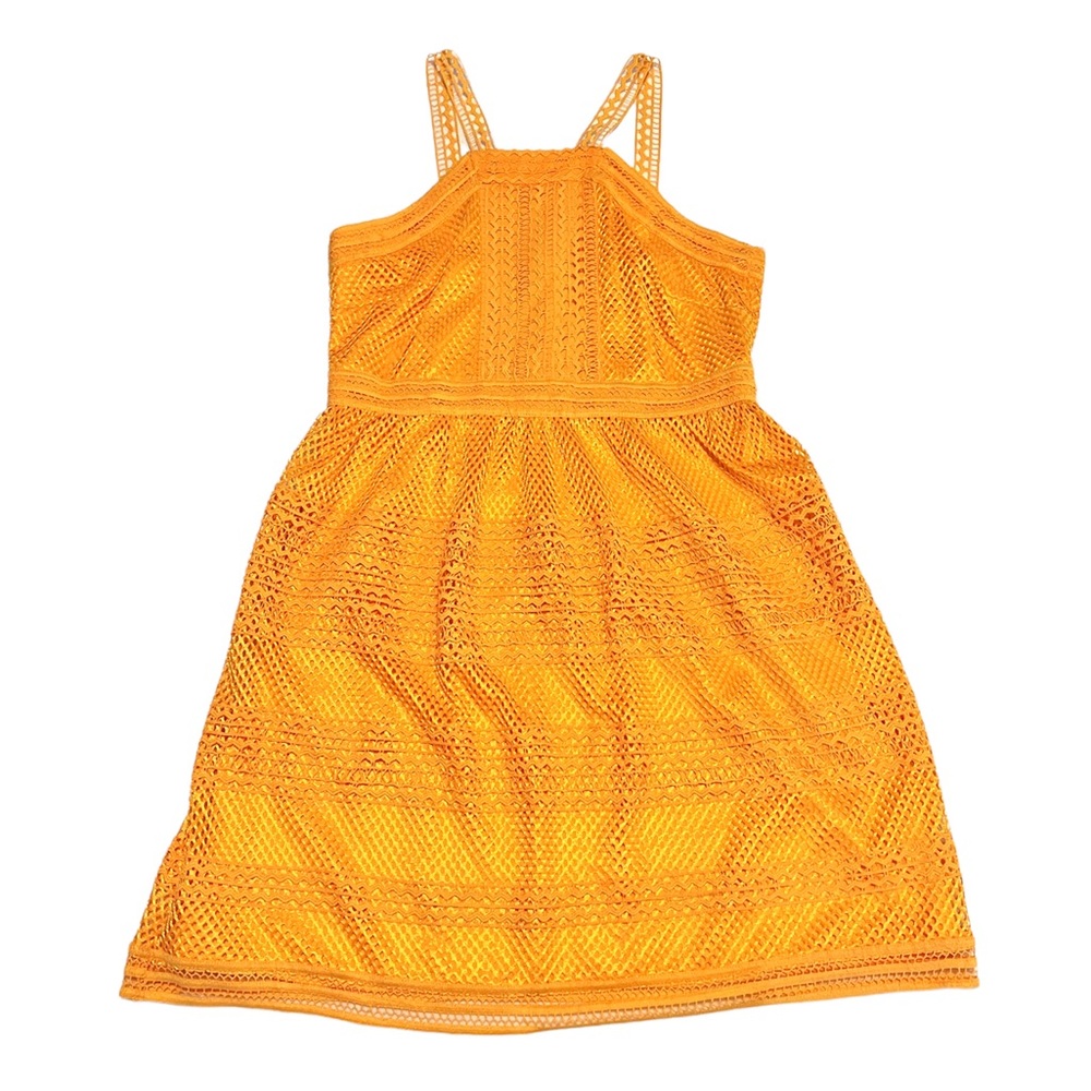 TAHARI “Arthur S. Levine dresses” On My Mind dress in honey NWT